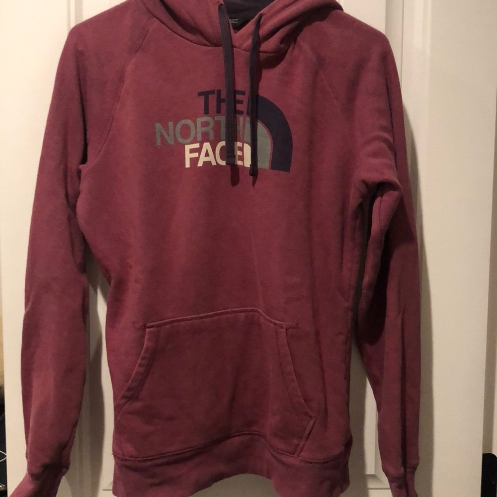 north face purple hoodie